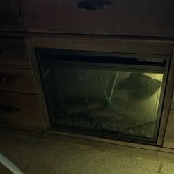 Dresser With Fireplace 