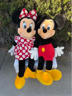 Mickey and Minnie Mouse