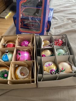 vintage glass ornament s