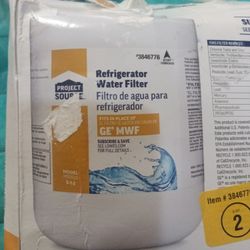 GE MFW Filter G-1-2 Made By Project Source!! 2-pack!!!