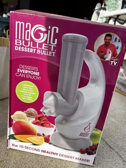 Magic Bullet Dessert Bullet