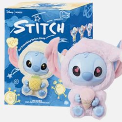 Miniso Stitch Plush Keychain