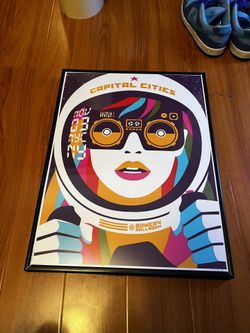 Capital Cities Poster Live In New York