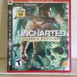 PS3 Uncharted Drakes Fortune Greatest Hts Game Of The Year 2007
