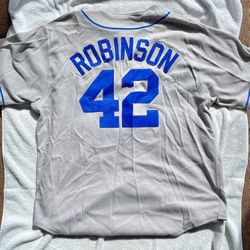 Jackie Robinson Dodgers Cooperstown Jersey 