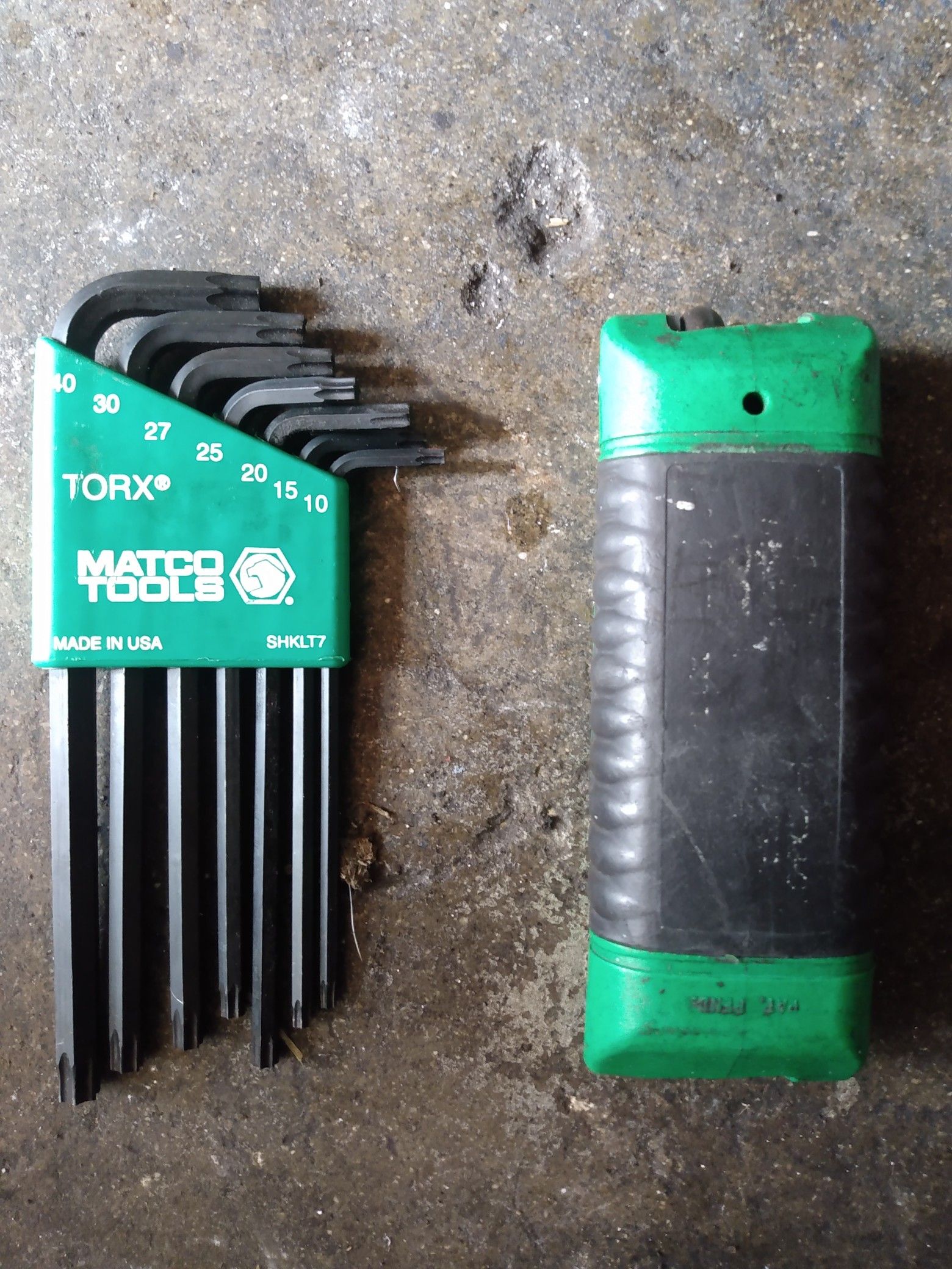 Matco Tools and Snap-On Torx Allen Wrench Sets