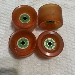 Skateboard Wheels With Huh bearings