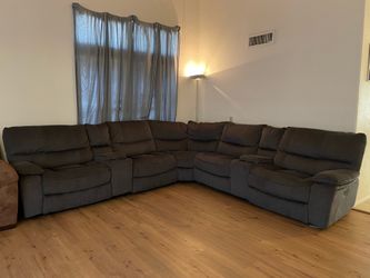 sectional recliner couch