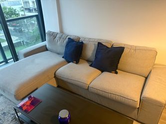 IKEA KIVIK 3-seat sofa with chaise