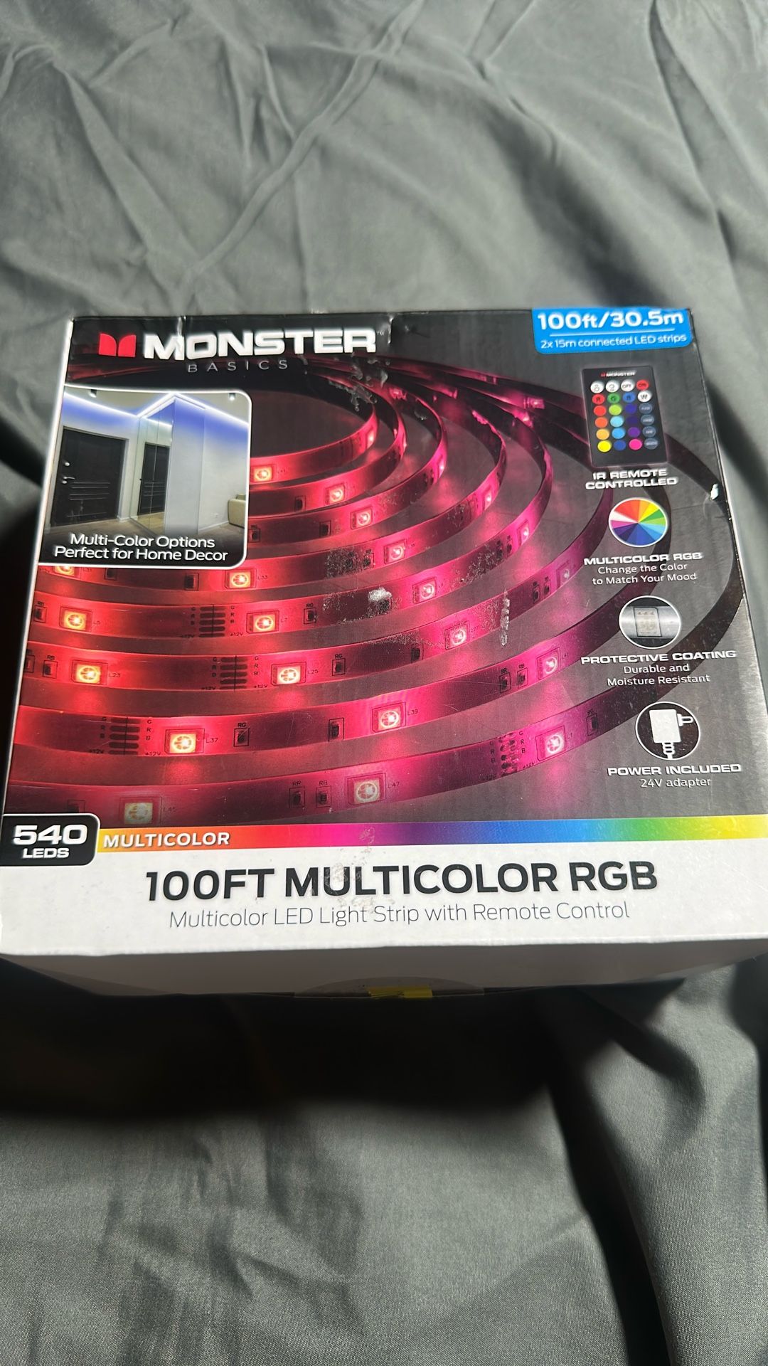 100 Ft Multicolor Led Strip