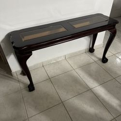 Glazed Wood Table