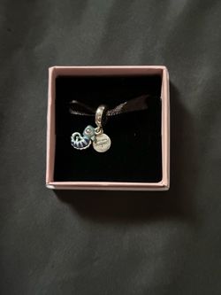 Authentic Pandora Color-changing chameleon dangle charm