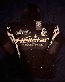 Hellstar Hoodie Black And White
