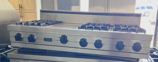 🔥 VIKING PROFESSIONAL 48” GAS RANGETOP — 6 BURNERS + GRIDDLE 🔥