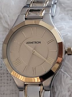 Armitron two-tone women's watch