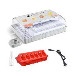 12 Egg Digital Incubator Auto Turning LED Candling Hatcher - Spring Sale
