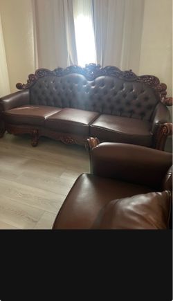 SOFA,LOVE SEAT AND CHAIR whit whit cavinete for tv and code table all you see in the picture it’s for $$$$1050