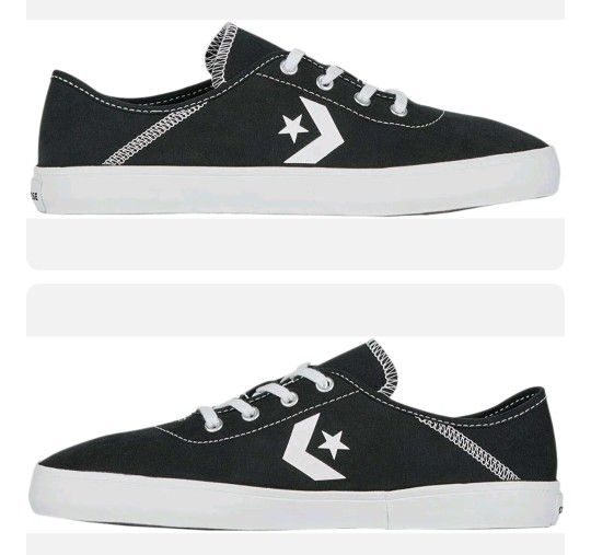 Converse - Costa Ox Women's White/Black Sneaker Shoes Size 7