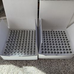 Empty CCELL GLASS CARTRIDGES - 2 Sizes, 100 Pcs Each Size 