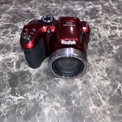 Red and Black Camera for High Quality Pictures and Videos