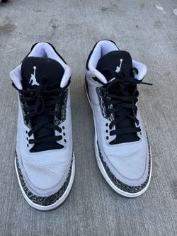 Air Jordan 3 Retro Wolf Grey / metallic silver 