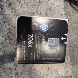 HP 206X (W2110X) Black Toner Cartridge