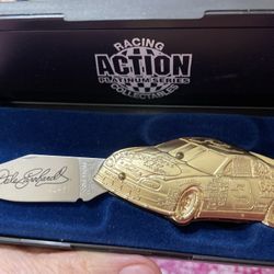 Action Platinum Series Collectors Dale Earnhardt #3 Goodwrench Diecast Car Knife