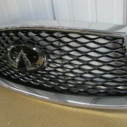 2019-2021 Infiniti QX50 Chrome Grill - Center Emblem NOT Included 