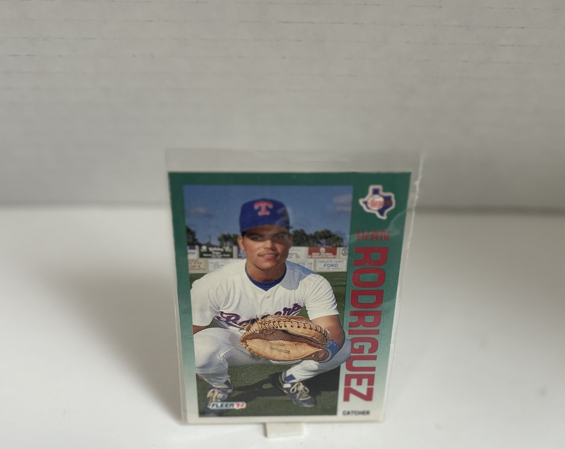 Ivan Rodriguez 1992 Fleer, Card #316