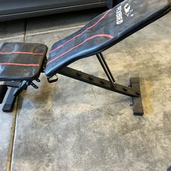 Incline bench & 30 Lb dumbbells 