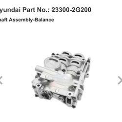 Hyundai 23300-2G200 Shaft Assembly-Balance
