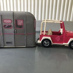 Our Generation Camper with Jeep