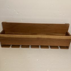 CRATE & BARREL WINE STEM RACK