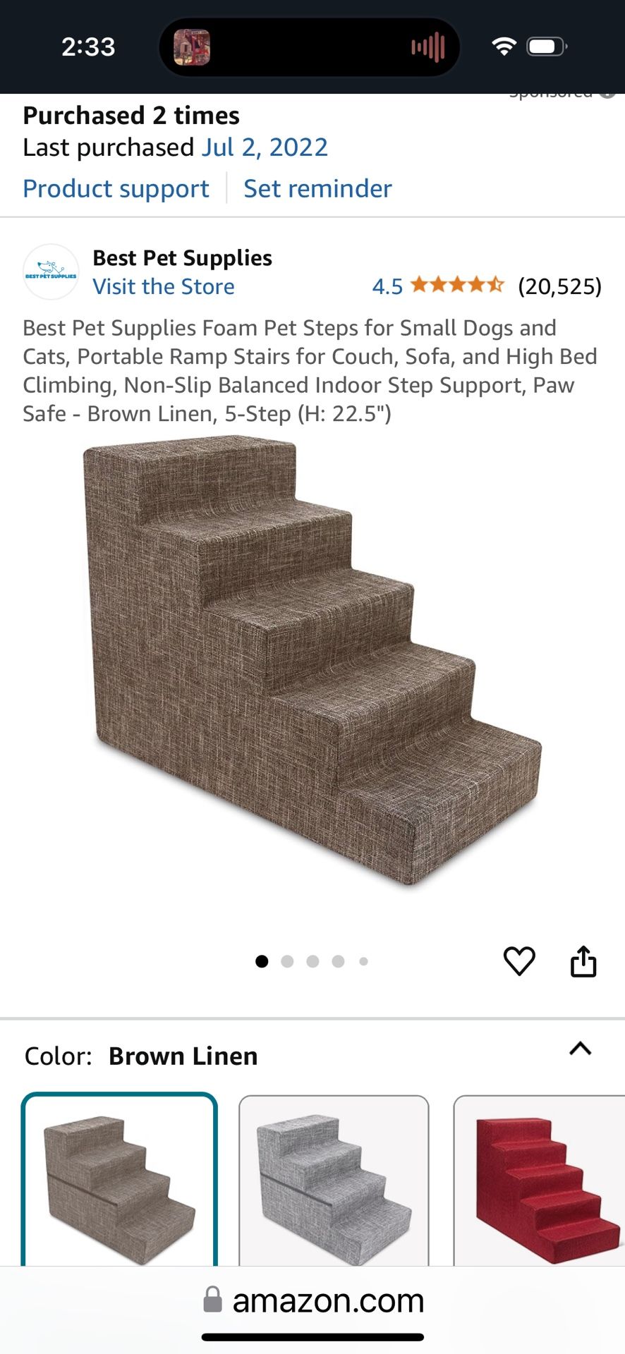 Pet Stairs