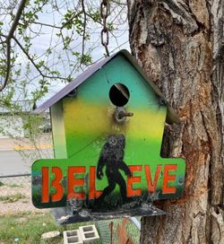Bigfoot Birdhouse
