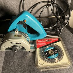 Masonry Makita Saw With 4” Diamond Blade 