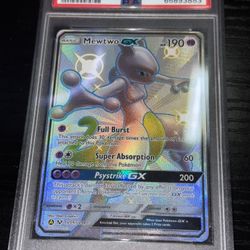 Mewtwo Gx Sv59 Psa 9