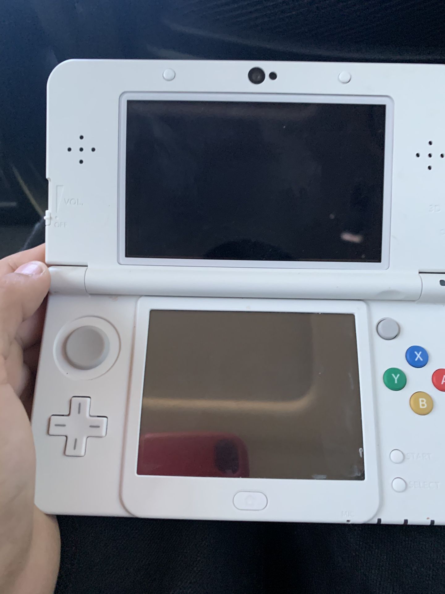 Nintendo 3DS with game