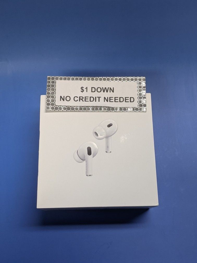 Apple Airpods Pro 2 Brand New - 1 Dollar Down No Credit Needed! 