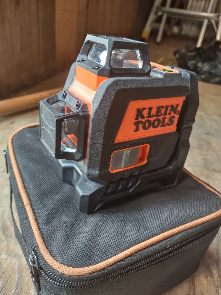 Klein Tools Compact Green Planar Self-Leveling 360° Laser Level