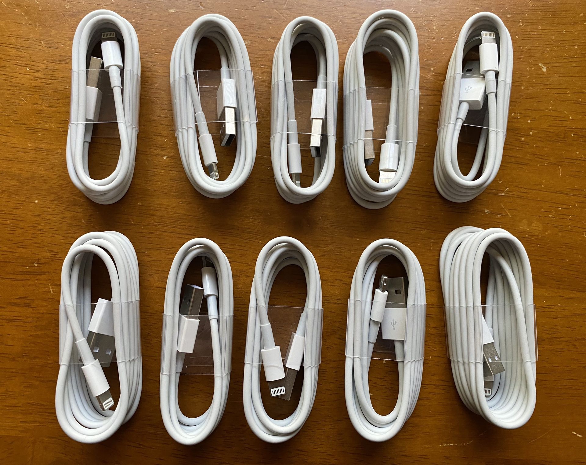 IPHONE CHARGER - 10 PACK