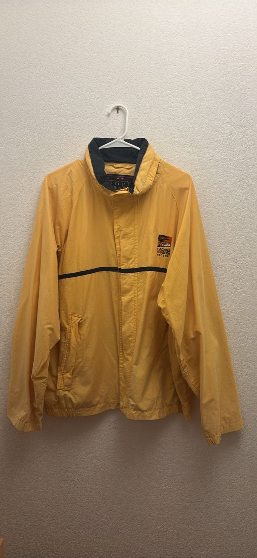 XL Yellow Laguna Seca Rain Coat