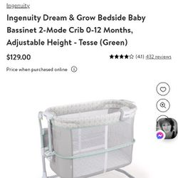 Ingenuity Dream And Grow Bedside Bassinet 