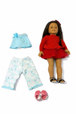 American Girl Doll + Outfit & Pair Of Shoes