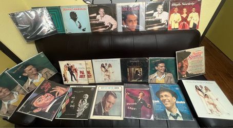 Lot of 21 Frank Sinatra Vintage Vinyl Record Albums
