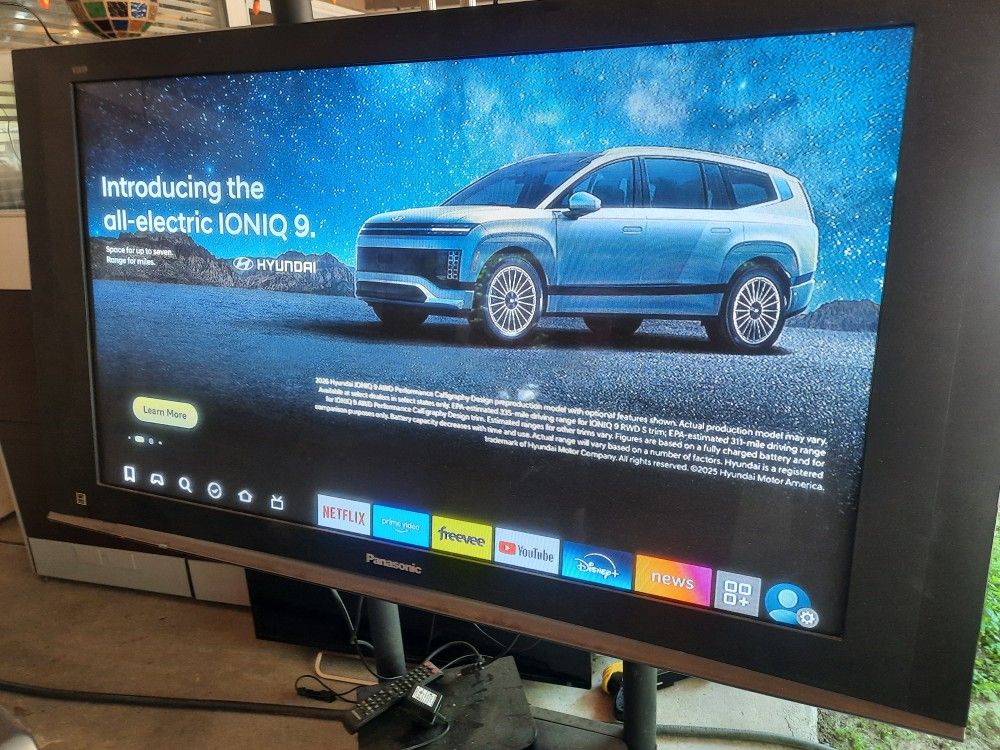 Panasonic TV with remote no stand not a smart TV have HDMI