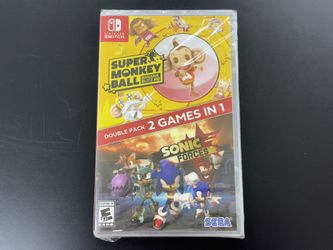 Sonic Forces + Super Monkey Ball: Banana Blitz HD Double Pack - Nintendo Switch