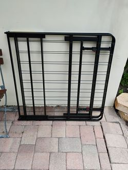 Metal folding platform bed frame , OBO .