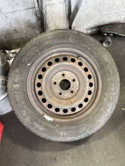 Set Of 4 Steelies With Tires 