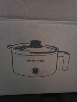 Wax melting pot